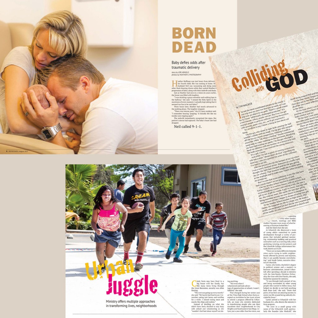 Refreshed magazine
